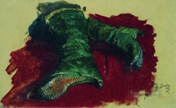  1883 Pintura al %C3%B3leo - botas del príncipe 1883 Ilya Repin